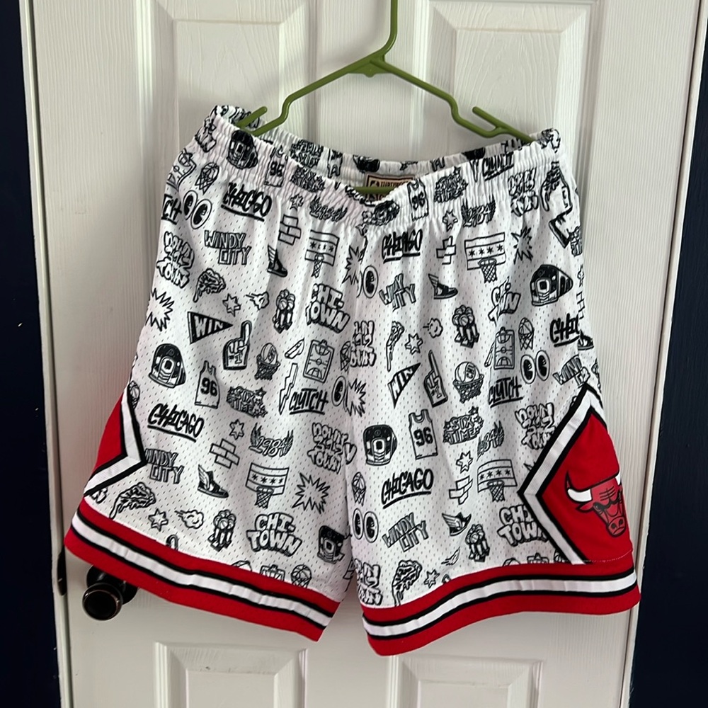 Chicago Bulls Doodle Shorts.